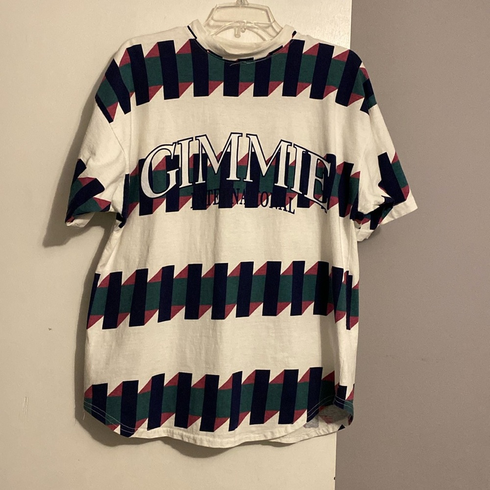 Vintage Gimmie International Men’s Short Sleeve Pullover Shiet Shirt